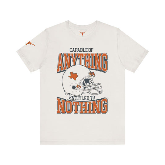 Texas Longhorns Football Inspirational Quote Tee, College Game Day Shirt, Sports