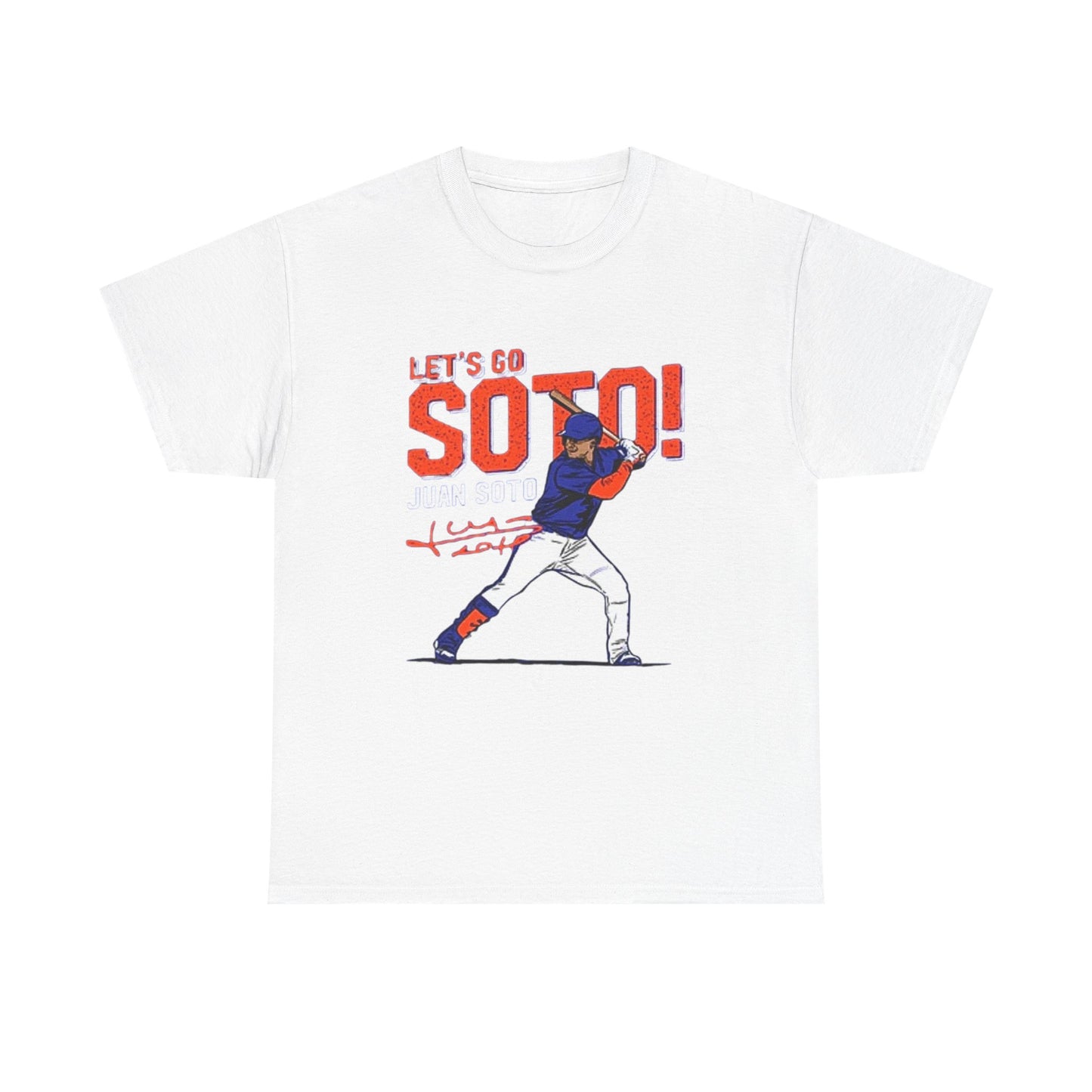 Juan Soto New York Mets MLB Baseball T, Soto Shuffle Unisex Heavy Cotton T-Shirt