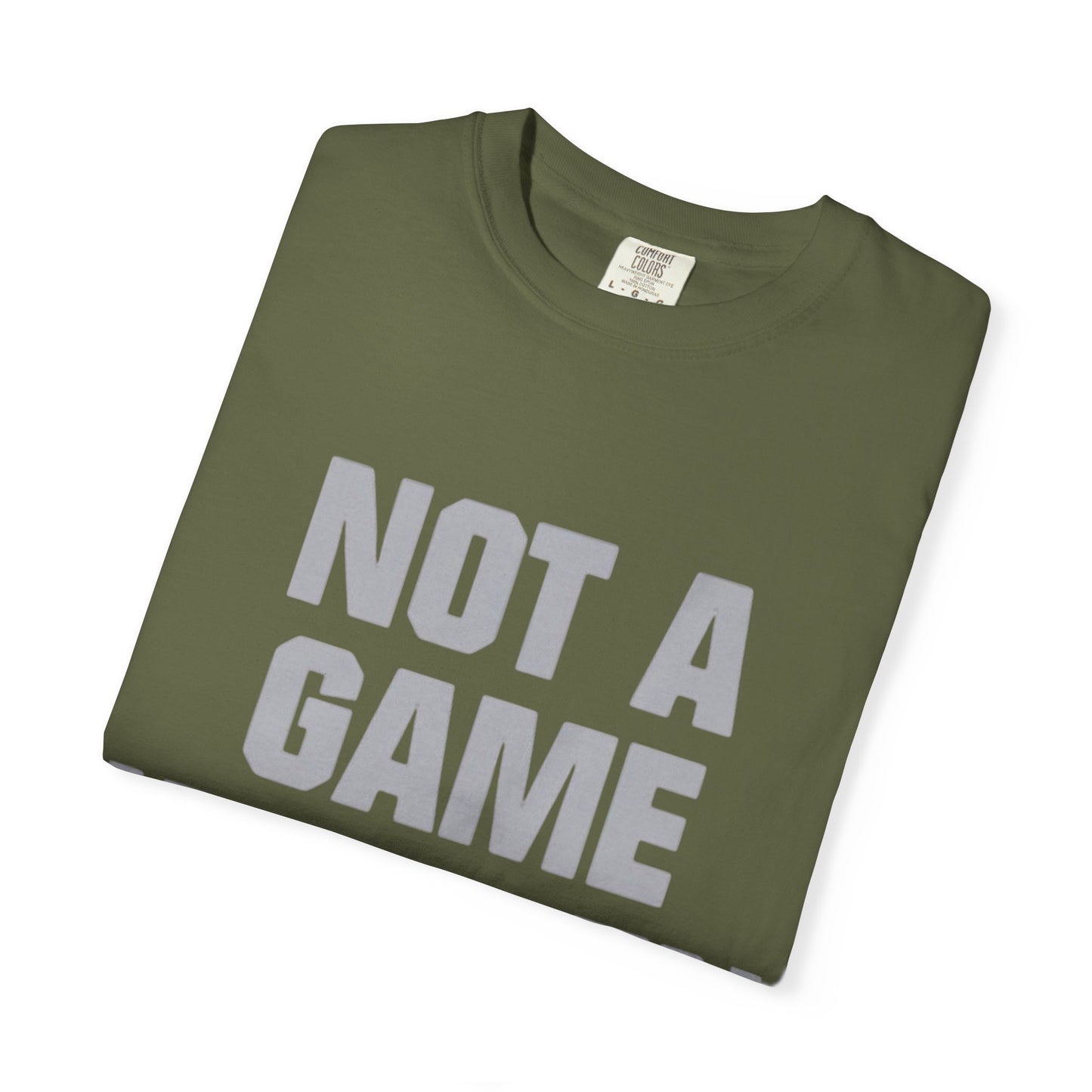 Funny 'Not a Game Warden' Tee, Unisex Garment-Dyed T-shirt for Hunters, Deer