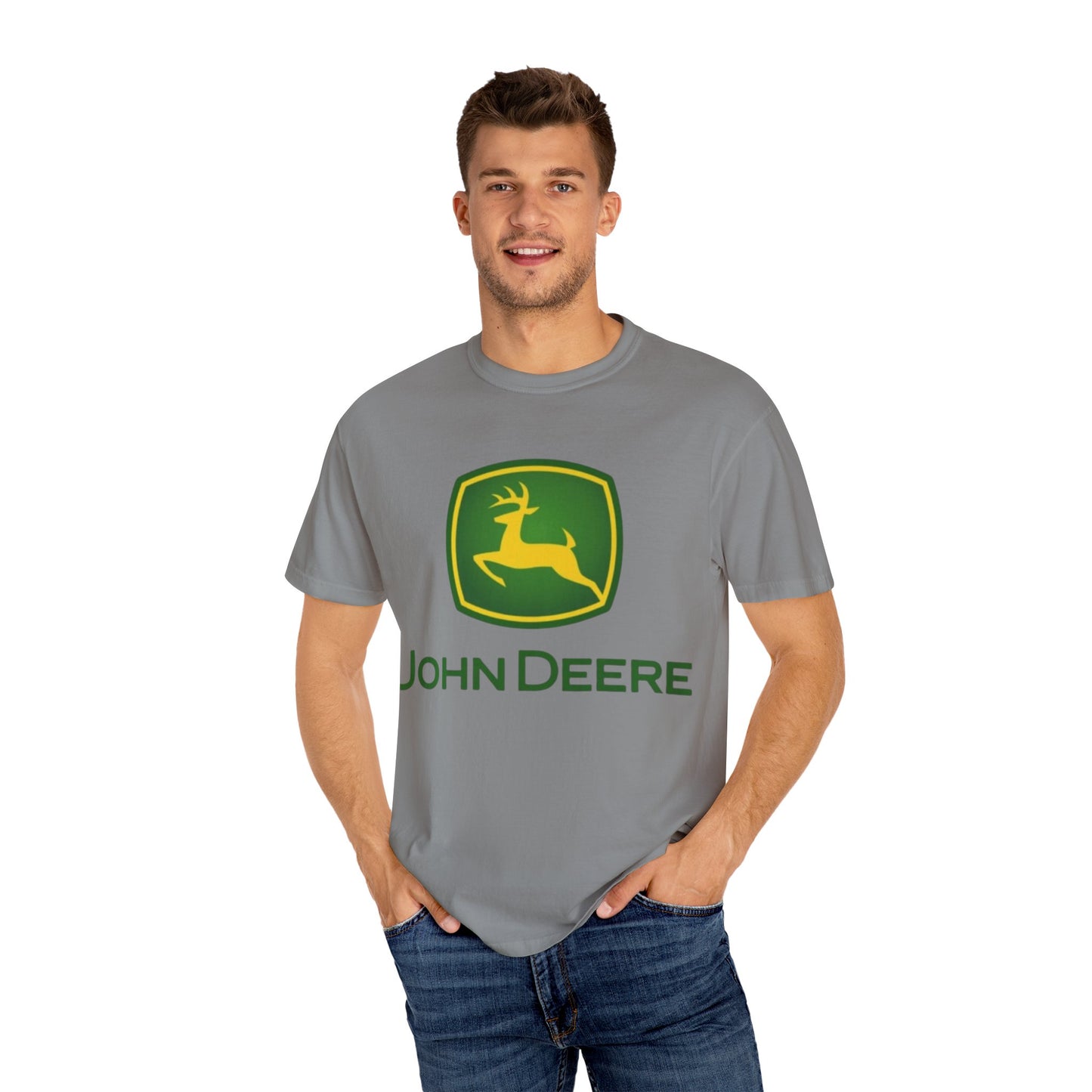 John Deere Agriculture Logo Gift T-shirt for Hardworking Female Farmers, Unisex