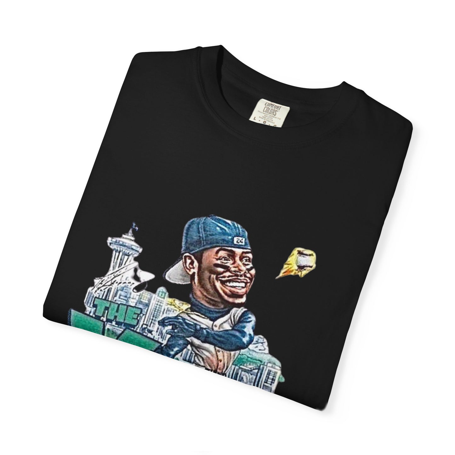 Ken Griffey Jr. Swing Home Run Seattle Mariners, MLB The Kid Tee, Baseball
