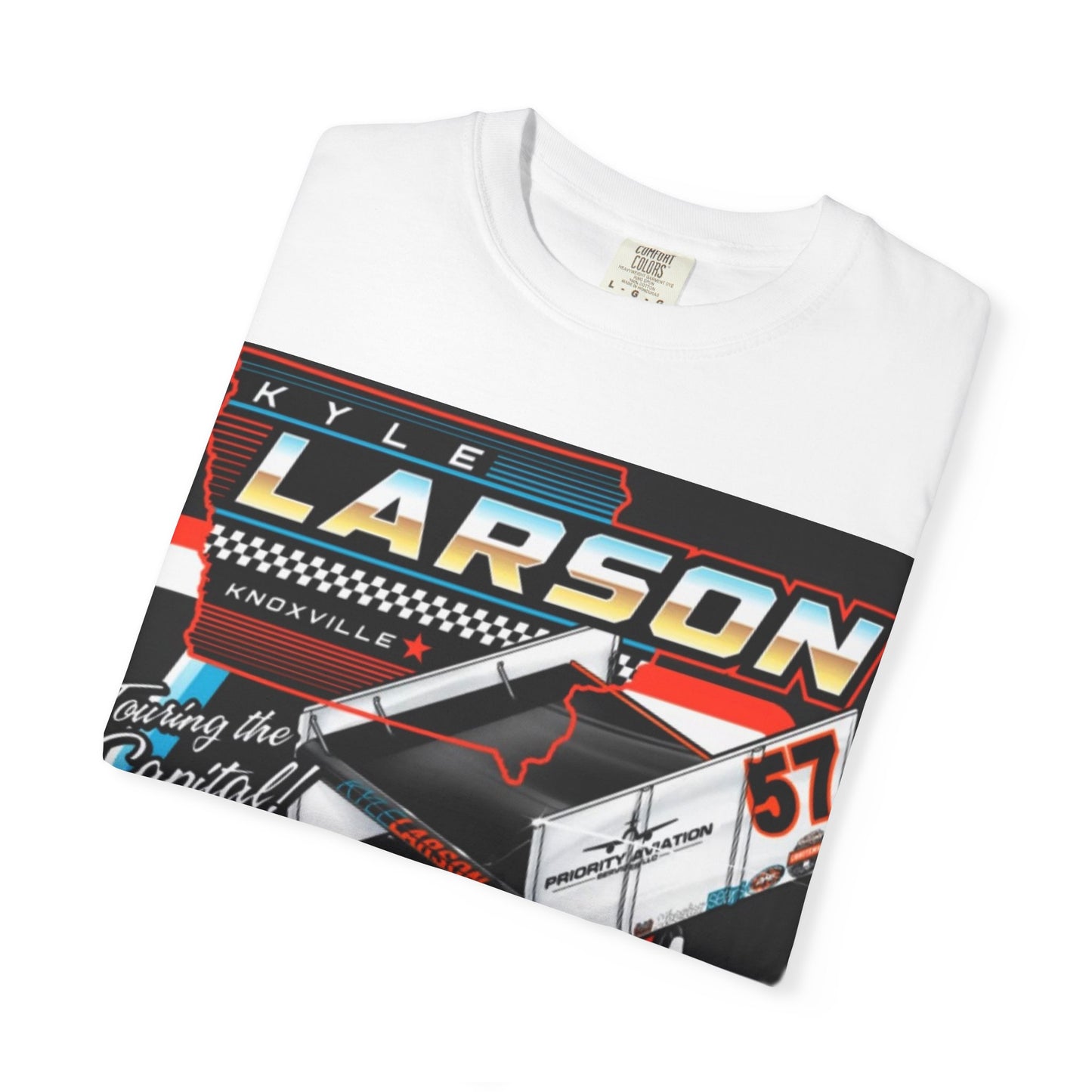 Kyle Larson Sprint Car Racing T-shirt, NASCAR Fan Tee, Dirt Track Race Shirt