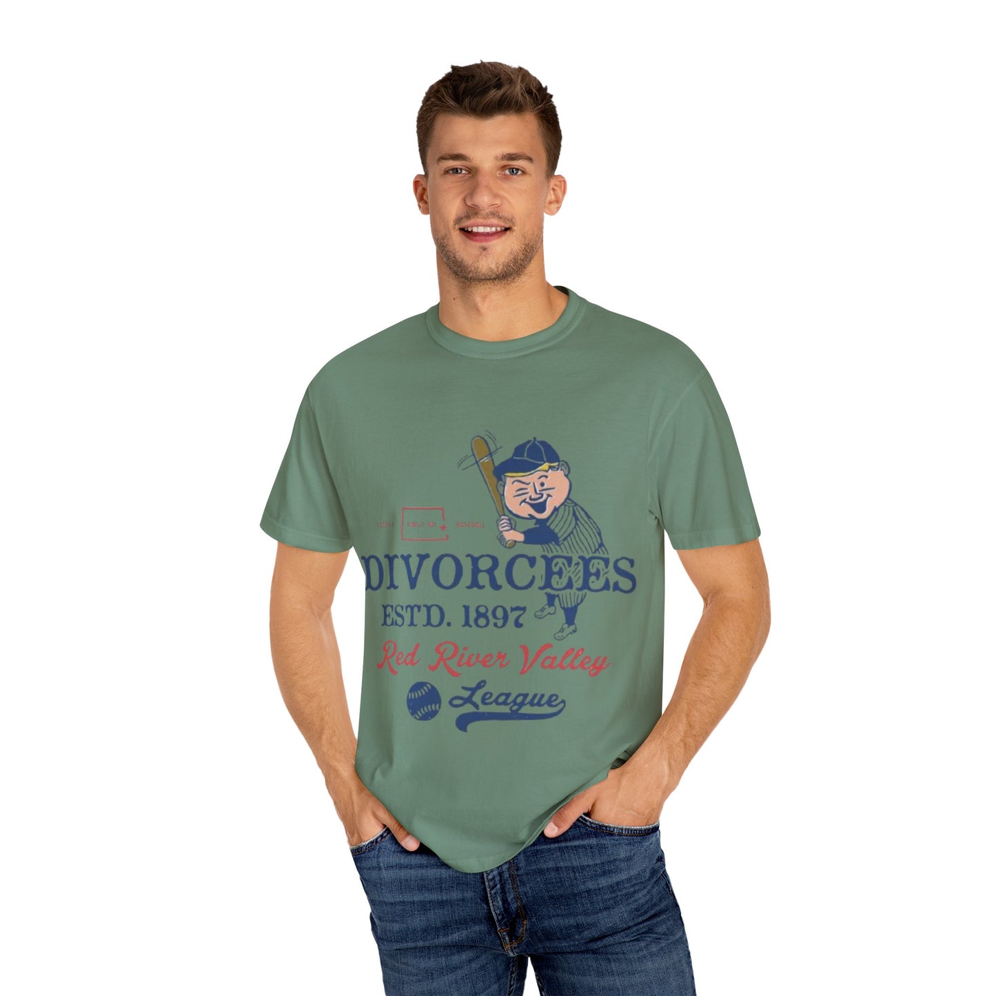 Vintage 1897 Fargo Divorcees Baseball T-shirt, Retro Sports Fan Tee, Unisex