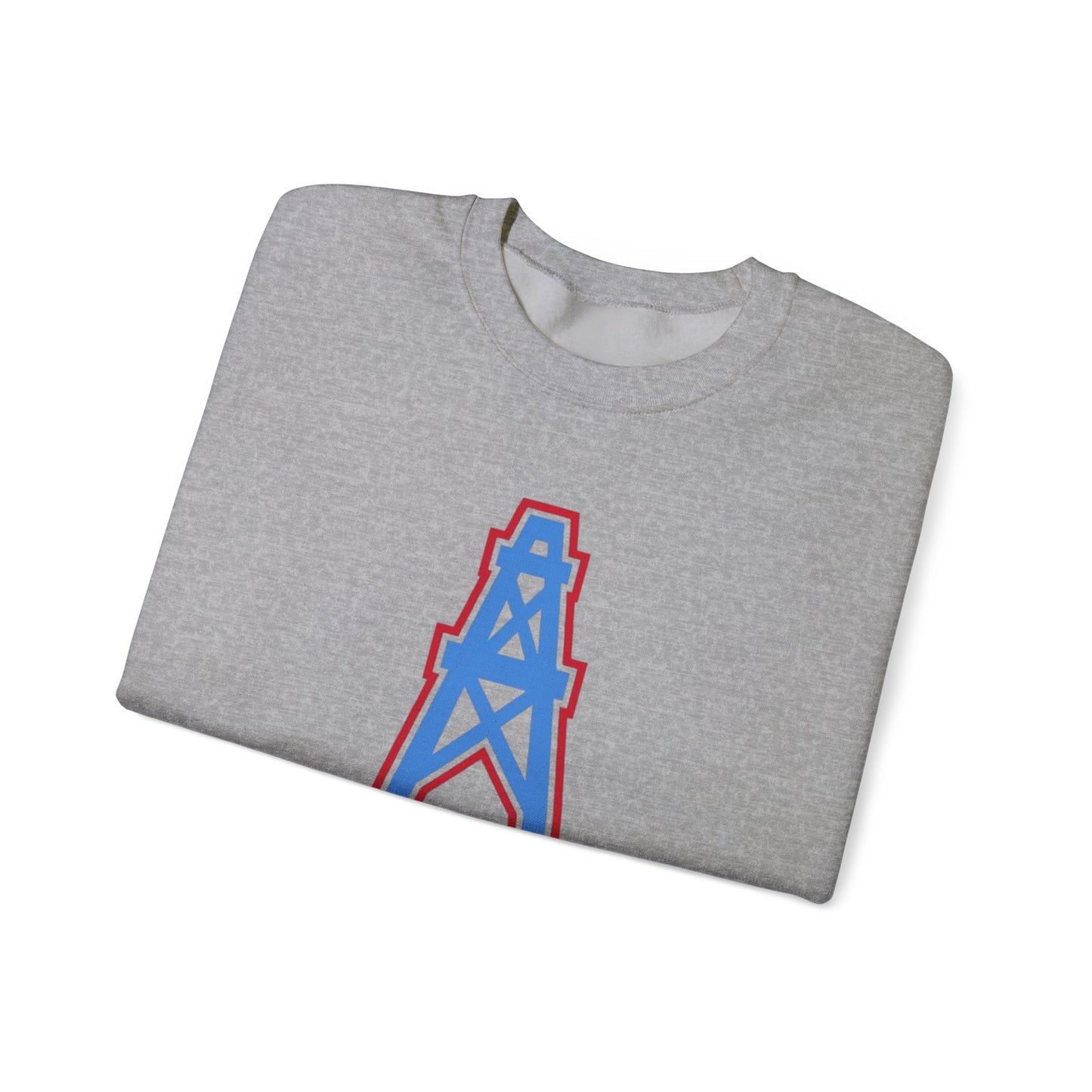 Houston Oilers Throwback Sweatshirt, Unisex NFL Football Crewneck, Vintage 1960