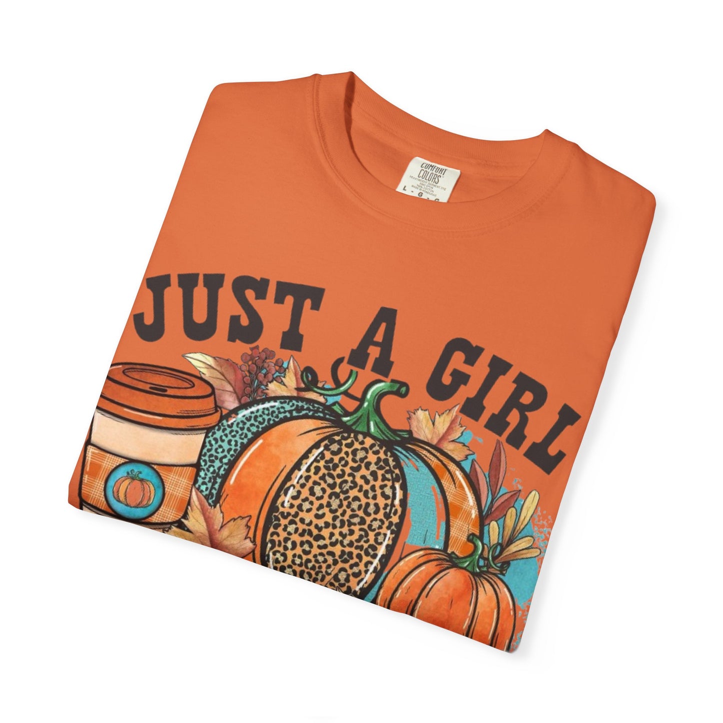 Fall Pumpkin Latte Unisex Tee, Autumn Shirt, Pumpkin Spice Tee, Fall Colors