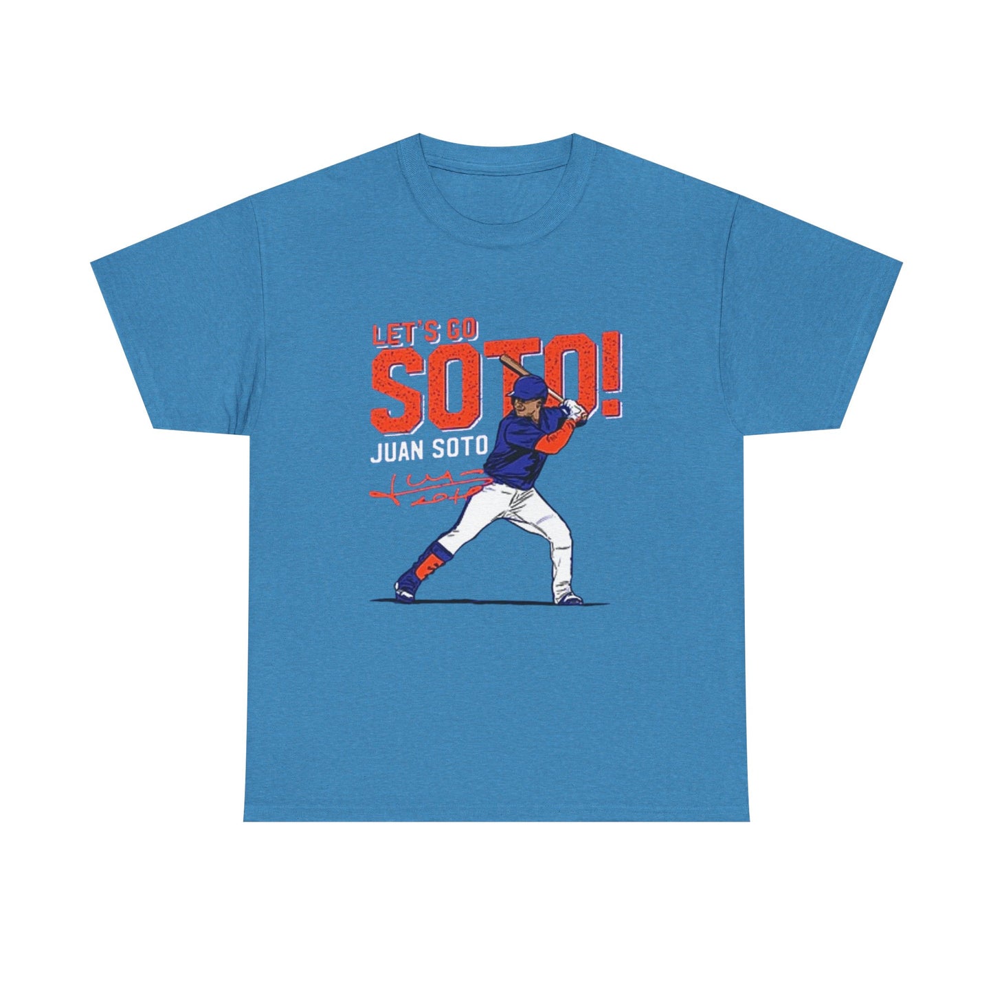 Juan Soto New York Mets MLB Baseball T, Soto Shuffle Unisex Heavy Cotton T-Shirt