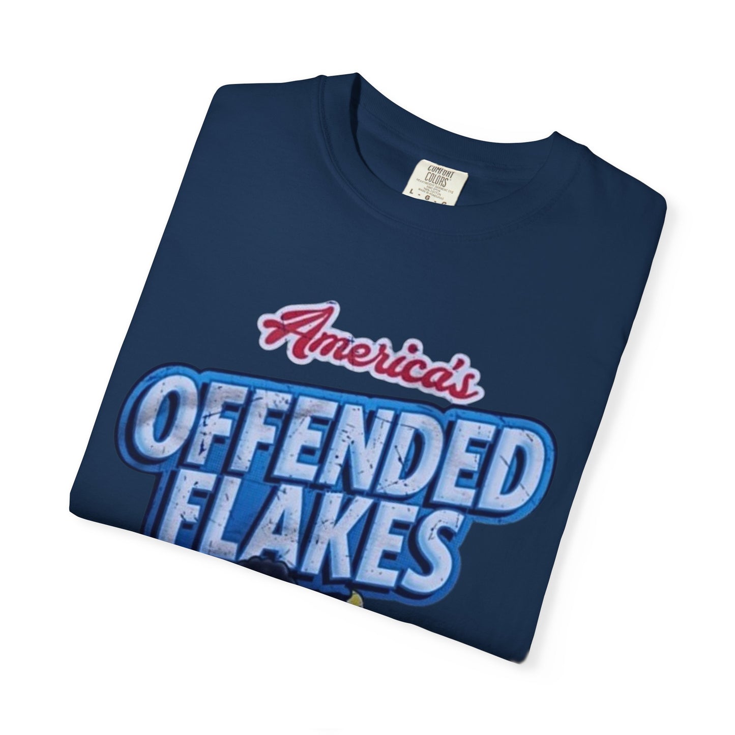 Offended Flakes Cereal Humor Unisex Tee, Liberal Trigger Shirt, Kellogs Corn
