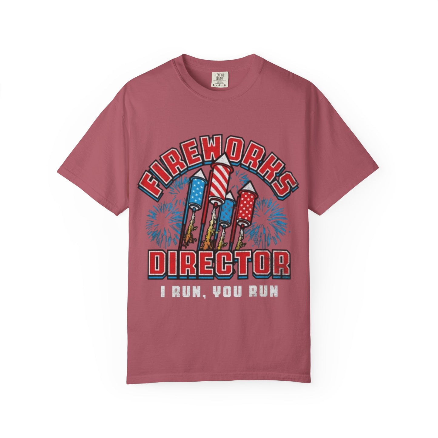 Fireworks Director 4th of July Patriotic shirt Independence Day 1776 MERICA USA
