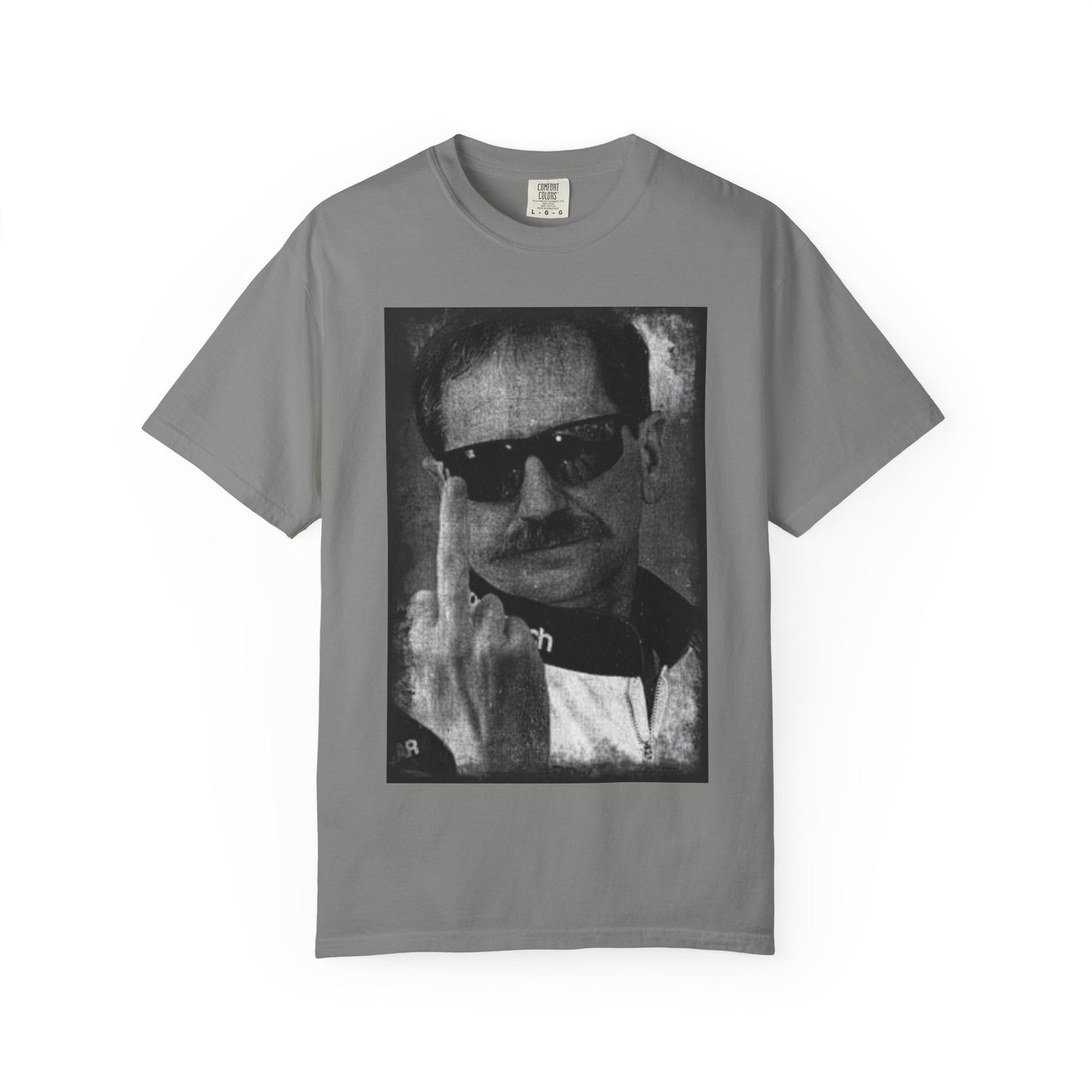 Dale Earnhardt Middle Finger Funny T-shirt, American Flag Patriotic Tee