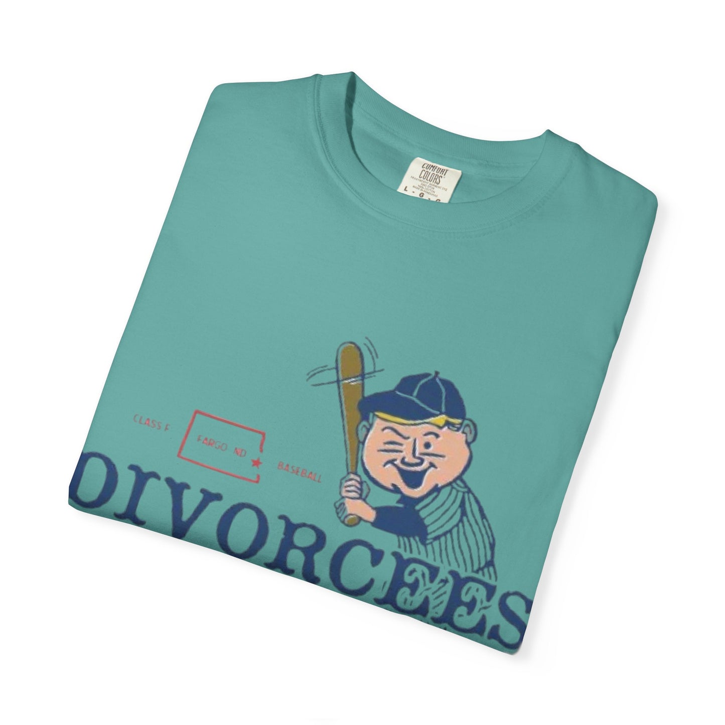 Vintage 1897 Fargo Divorcees Baseball T-shirt, Retro Sports Fan Tee, Unisex