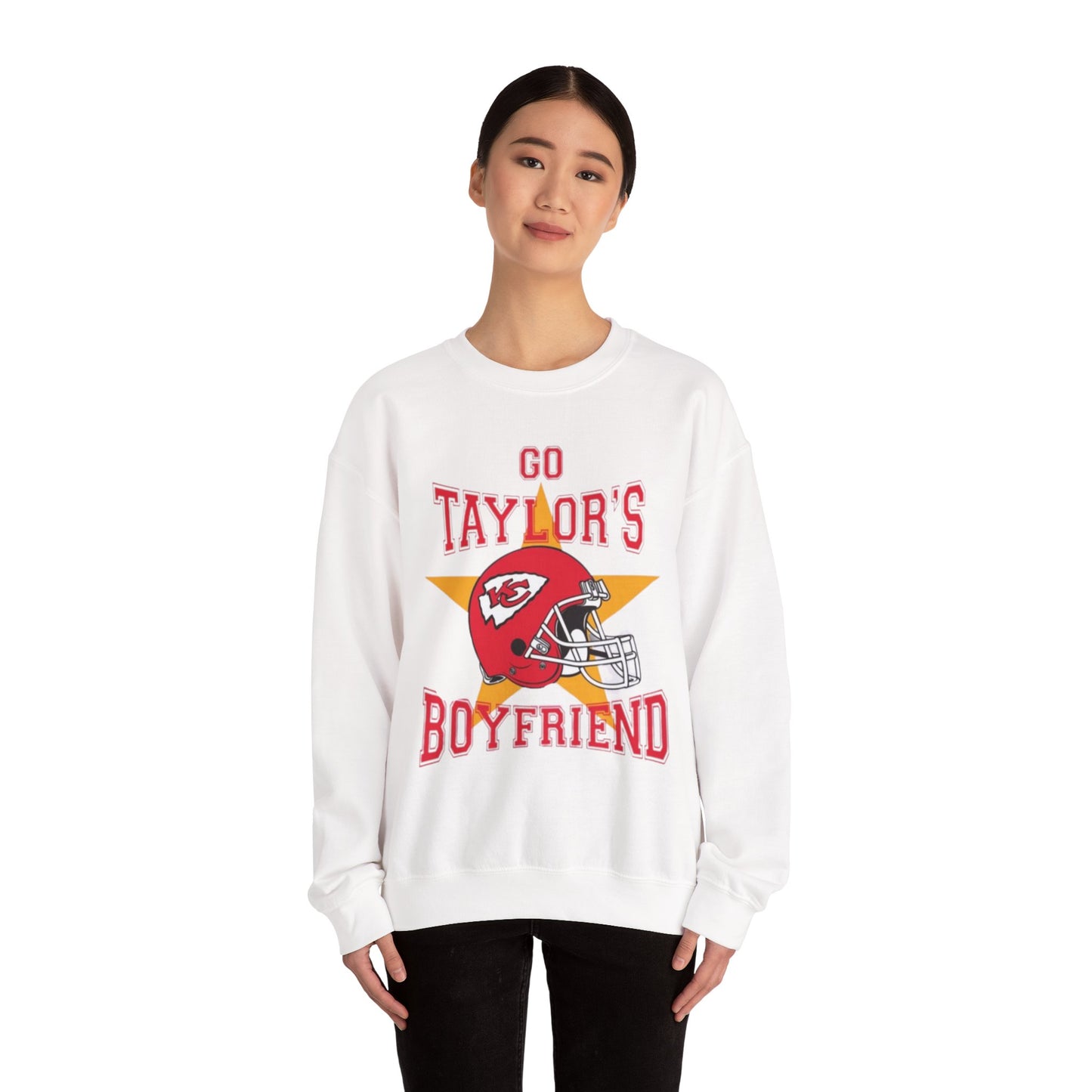 Taylors Boyfriend Sweater, Travis Kelce Kansas City Chiefs Sweatshirt, Unisex