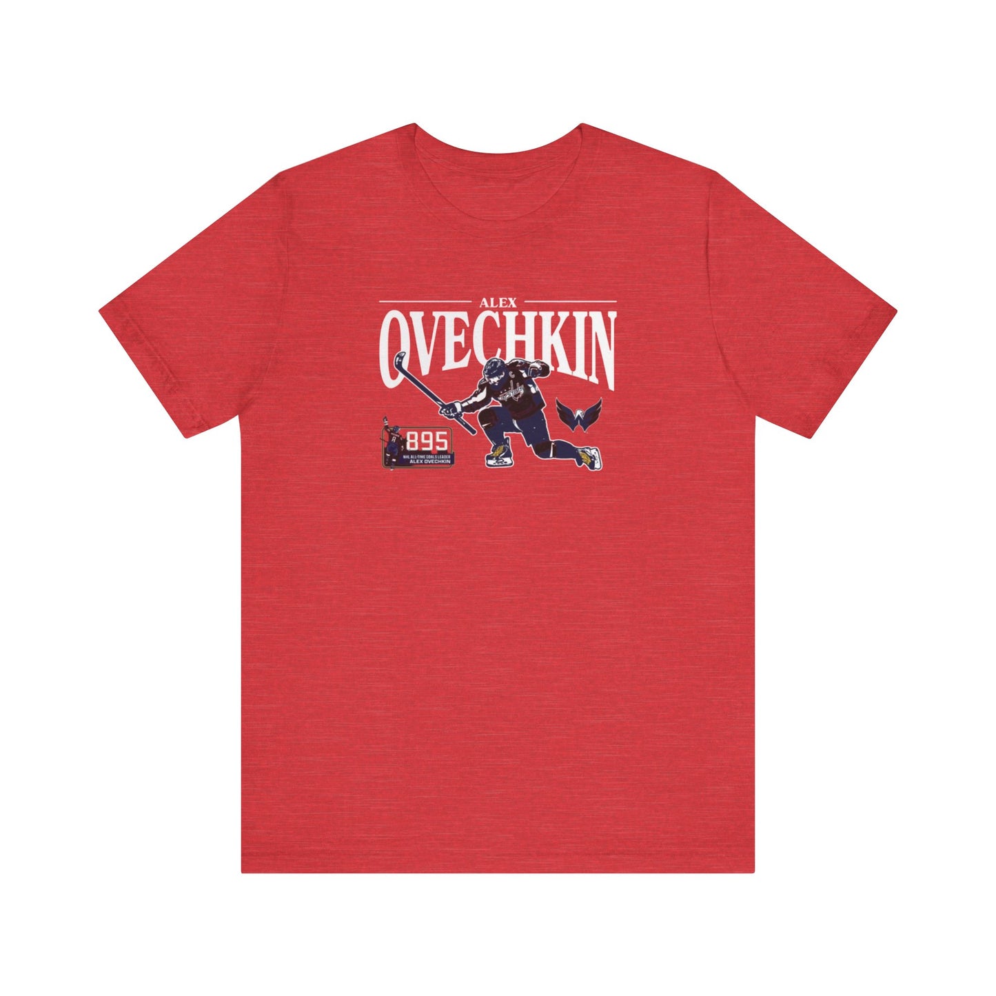 Washington Capitals NHL Alex Ovechkin Record-Breaking Tee