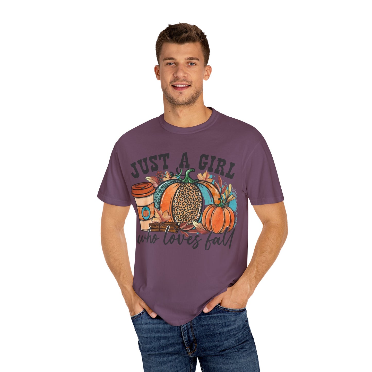 Fall Pumpkin Latte Unisex Tee, Autumn Shirt, Pumpkin Spice Tee, Fall Colors