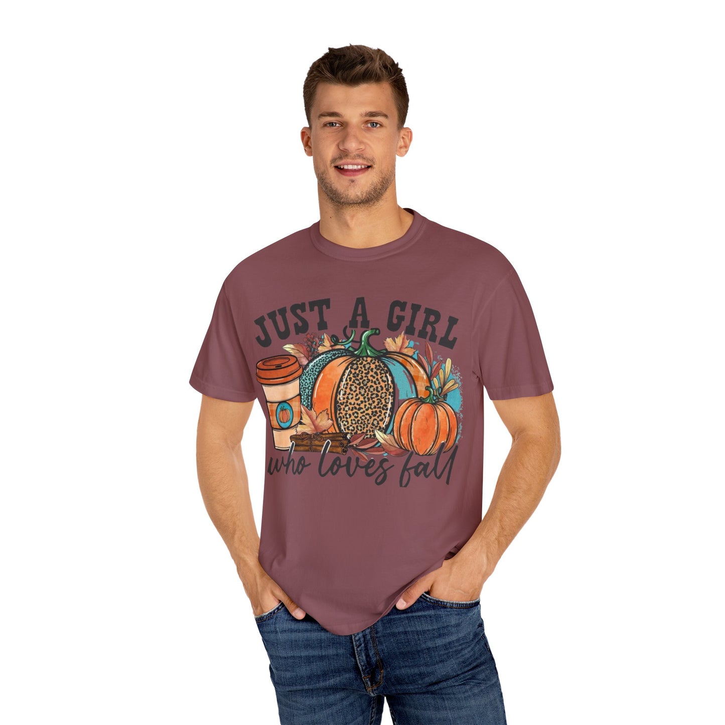 Fall Pumpkin Latte Unisex Tee, Autumn Shirt, Pumpkin Spice Tee, Fall Colors
