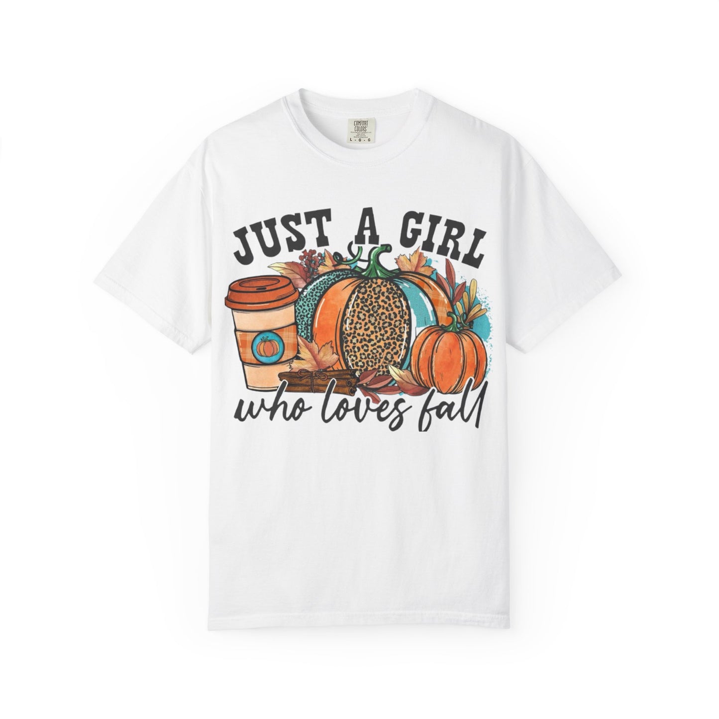 Fall Pumpkin Latte Unisex Tee, Autumn Shirt, Pumpkin Spice Tee, Fall Colors