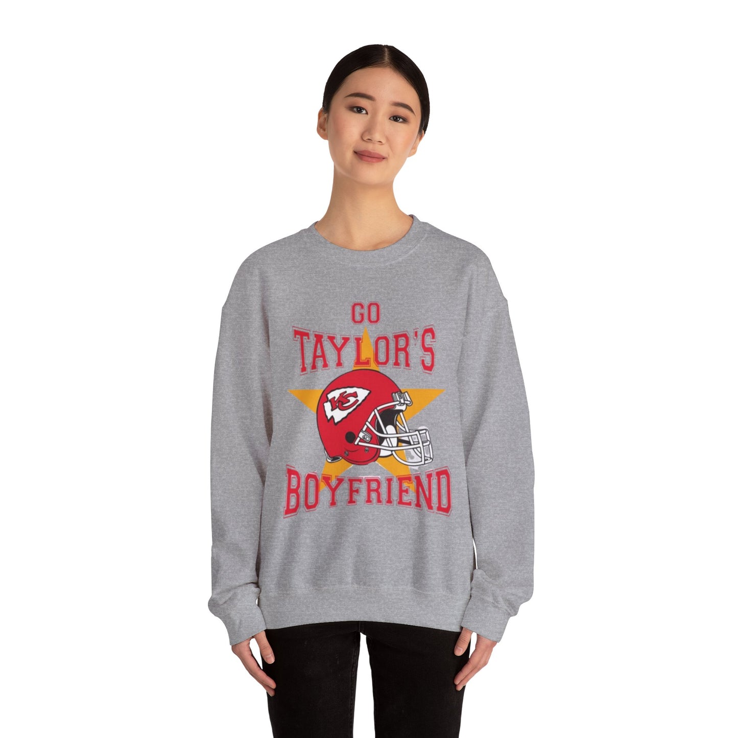 Taylors Boyfriend Sweater, Travis Kelce Kansas City Chiefs Sweatshirt, Unisex