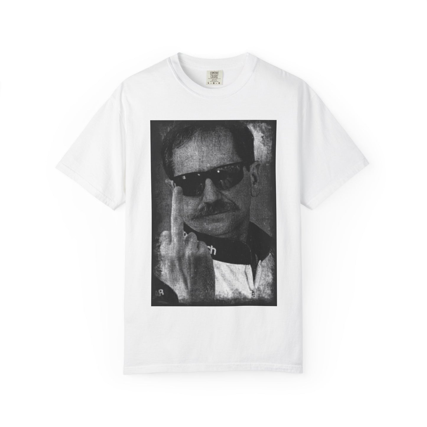 Dale Earnhardt Middle Finger Funny T-shirt, American Flag Patriotic Tee