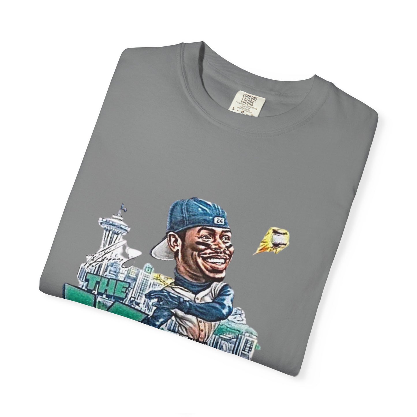 Ken Griffey Jr. Swing Home Run Seattle Mariners, MLB The Kid Tee, Baseball