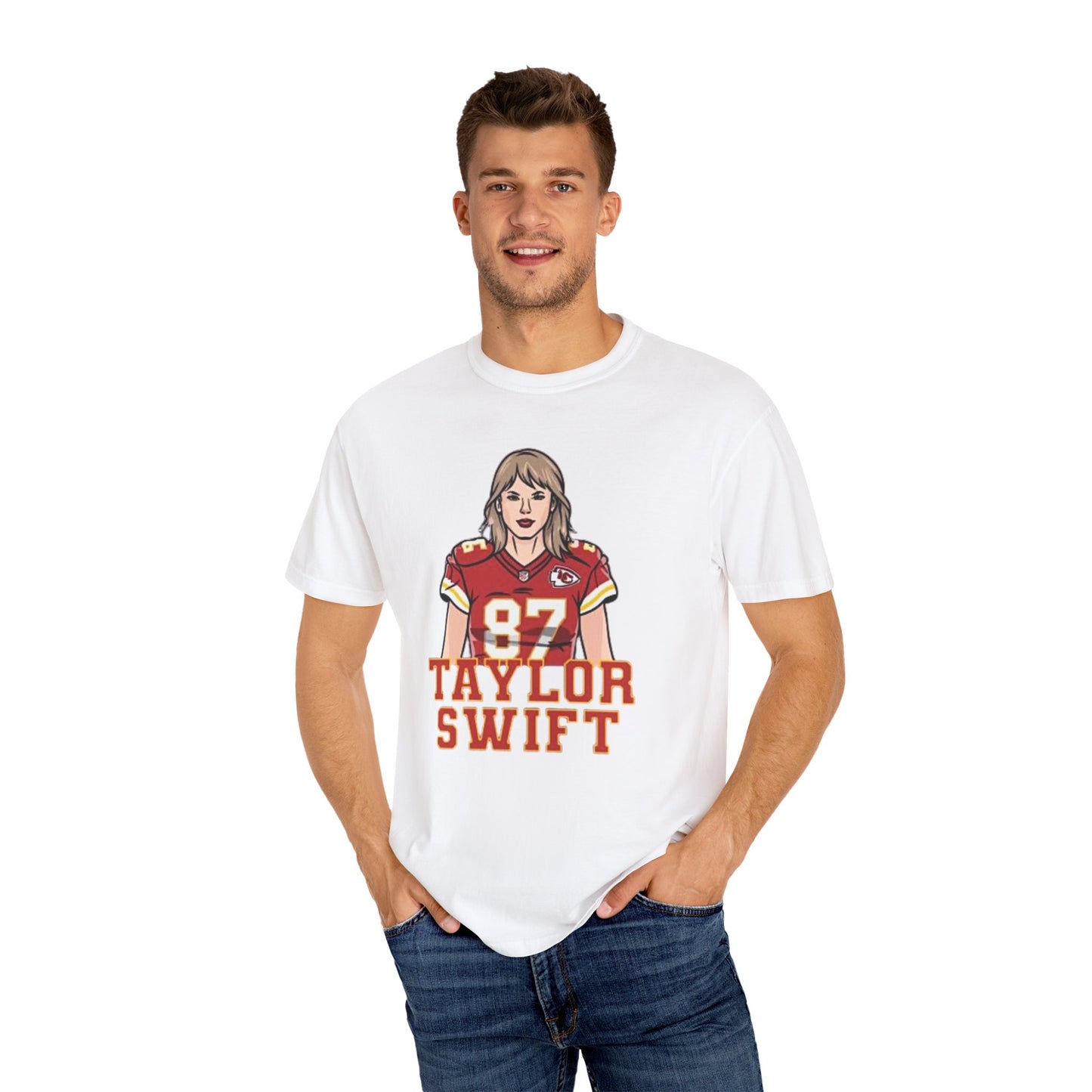 Kansas City Chiefs Football TSwift Unisex T-shirt, Travis Kelce Jersey, NFL Fan