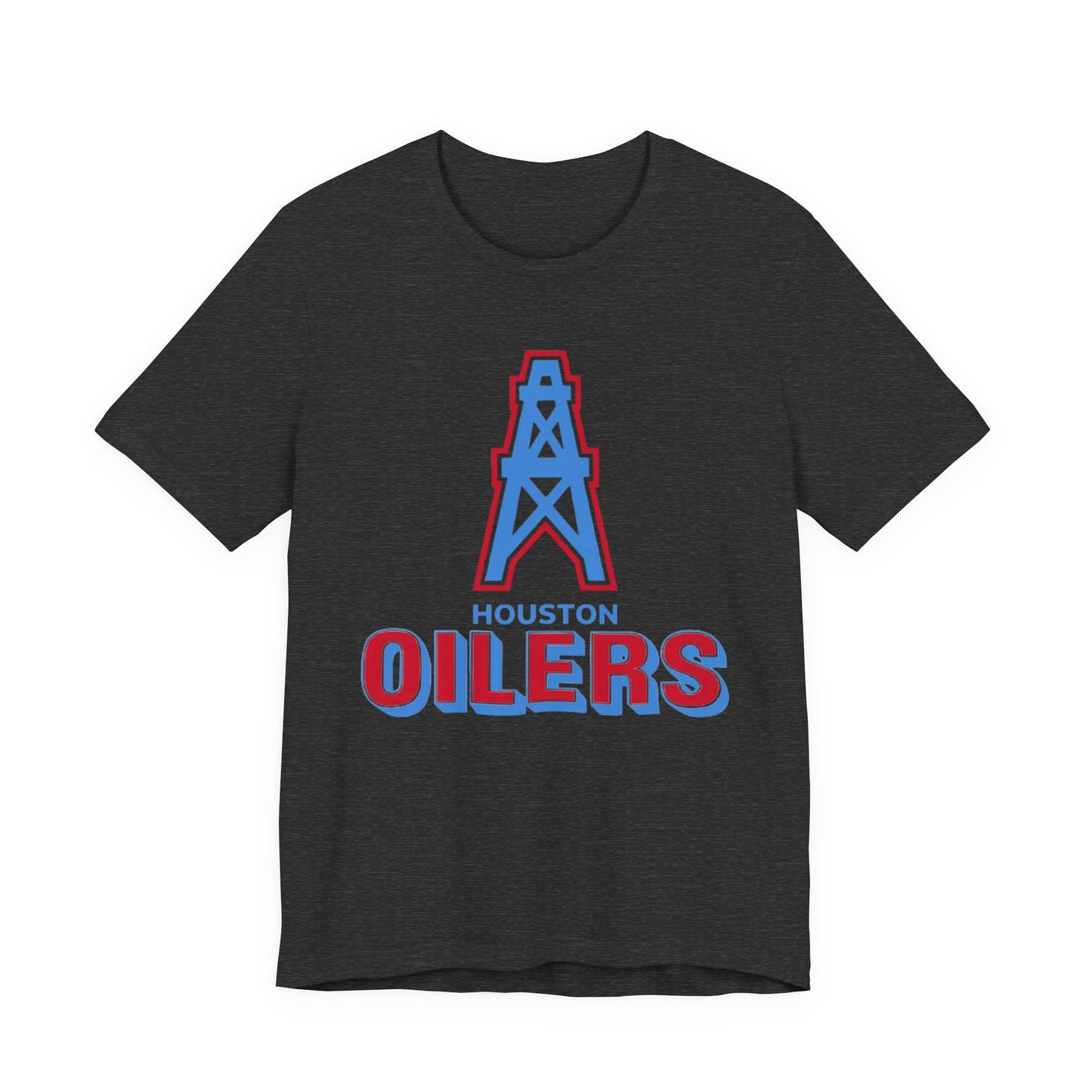 Houston Oilers Throwback Tee, NFL Unisex Jersey Short Sleeve Shirt, Vintage