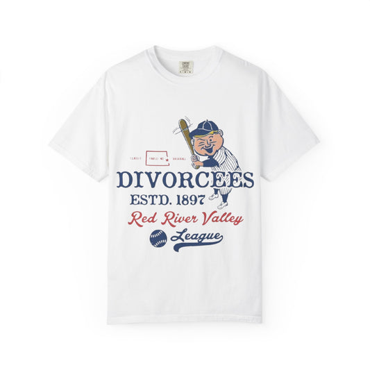 Vintage 1897 Fargo Divorcees Baseball T-shirt, Retro Sports Fan Tee, Unisex