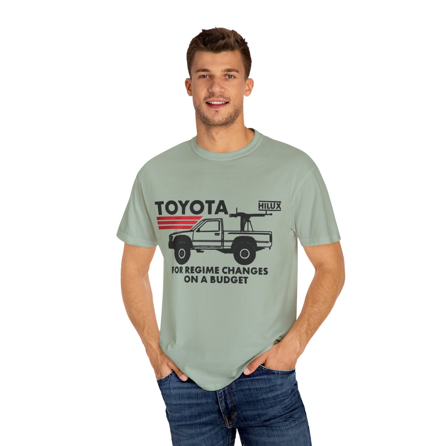 Toyota Truck Tee, Funny Regime Change T-Shirt, Cartels Humor Shirt