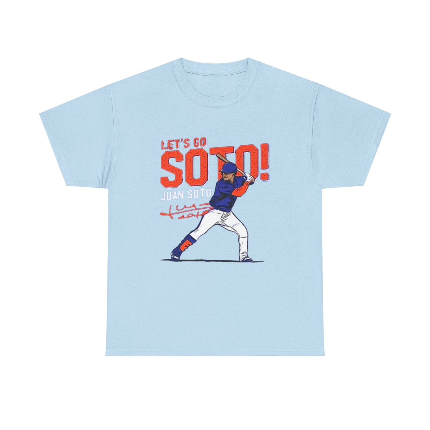 Juan Soto New York Mets MLB Baseball T, Soto Shuffle Unisex Heavy Cotton T-Shirt