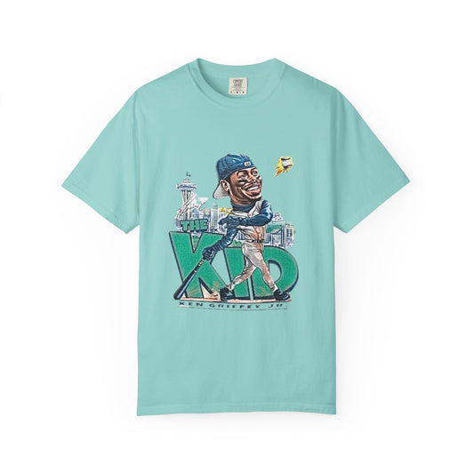 Ken Griffey Jr. Swing Home Run Seattle Mariners, MLB The Kid Tee, Baseball