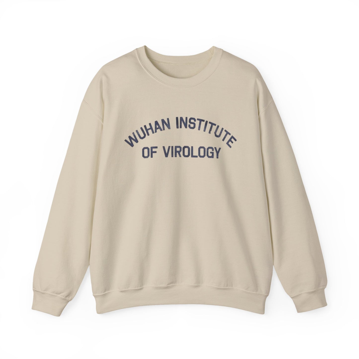 SARS Covid-19 Pandemic Crewneck Sweatshirt, Virology Lab Leaked Virus, World