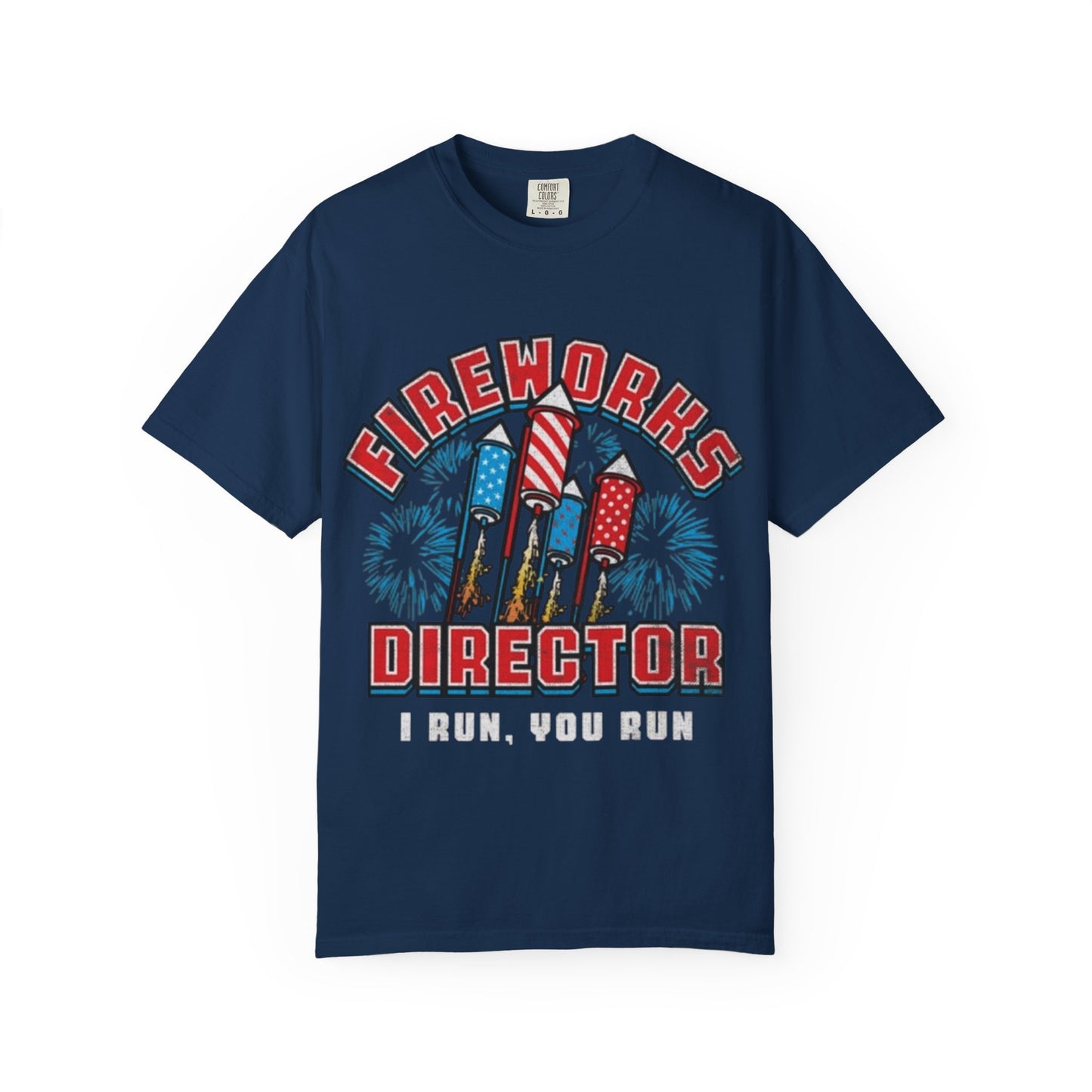 Fireworks Director 4th of July Patriotic shirt Independence Day 1776 MERICA USA