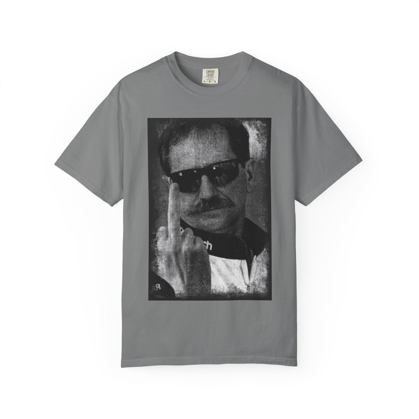 Dale Earnhardt Middle Finger Funny T-shirt, American Flag Patriotic Tee