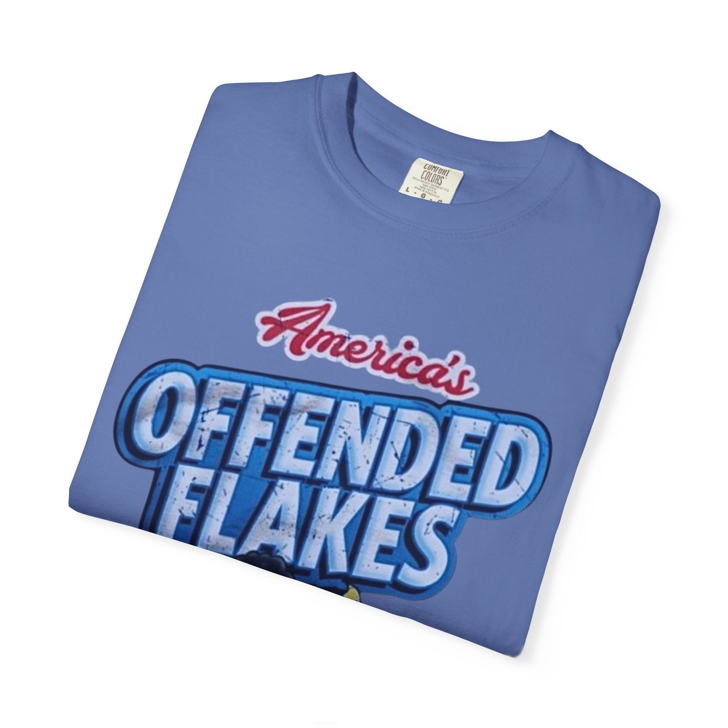Offended Flakes Cereal Humor Unisex Tee, Liberal Trigger Shirt, Kellogs Corn
