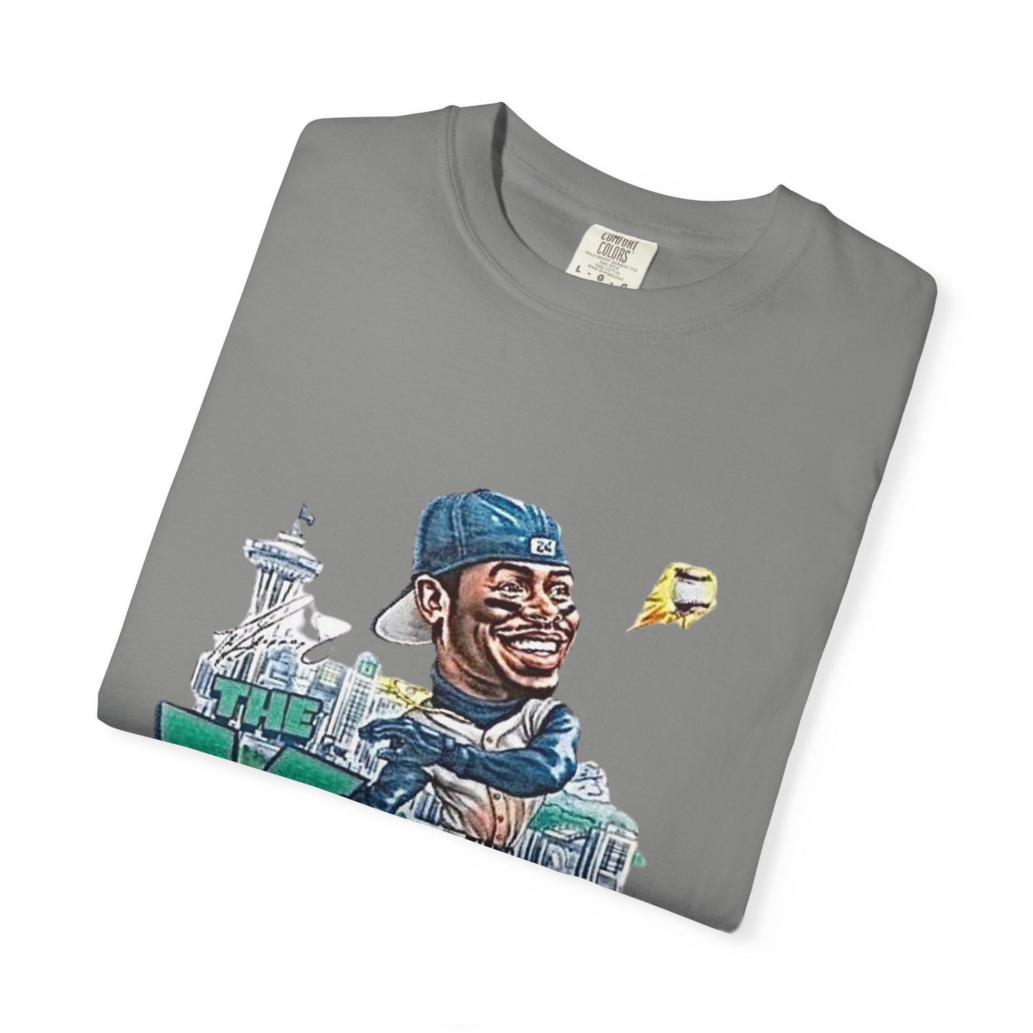 Ken Griffey Jr. Swing Home Run Seattle Mariners, MLB The Kid Tee, Baseball