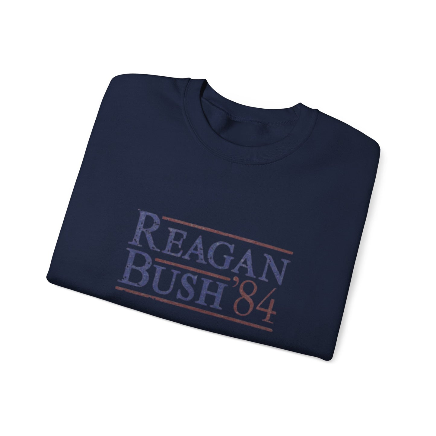 Political Campaign Reagan/Bush 84 Presidential USA Sweatshirt, Unisex Crewneck