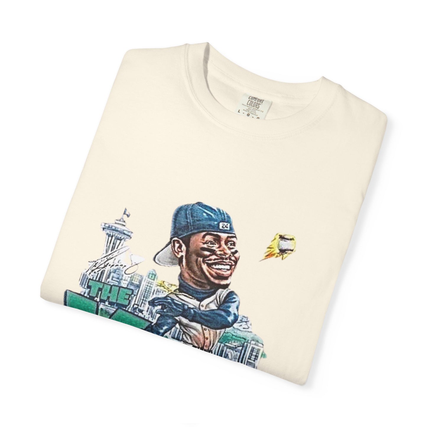 Ken Griffey Jr. Swing Home Run Seattle Mariners, MLB The Kid Tee, Baseball