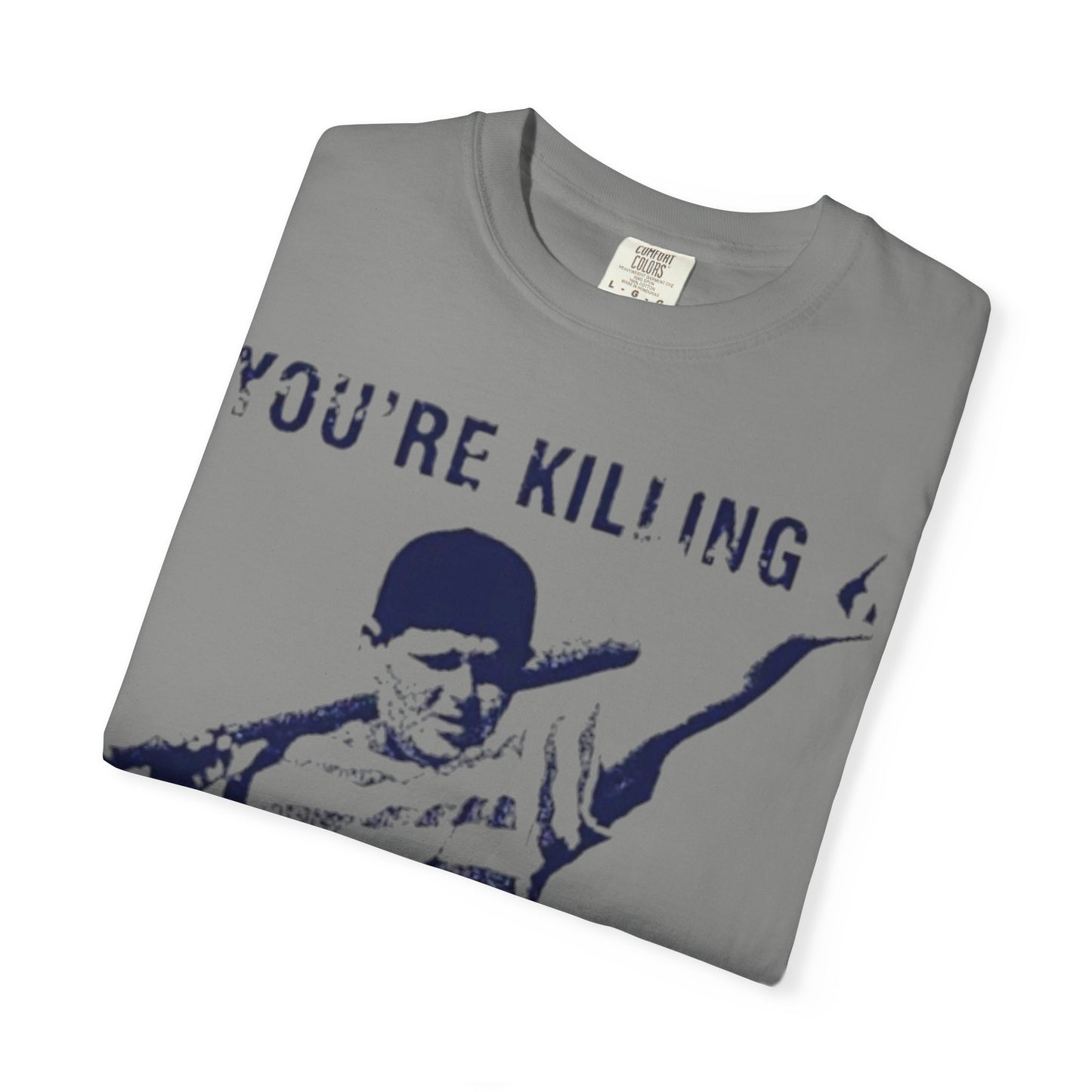 Ham Calling the Shot The Sandlot Baseball Movie Unisex Garment-Dyed T-shirt