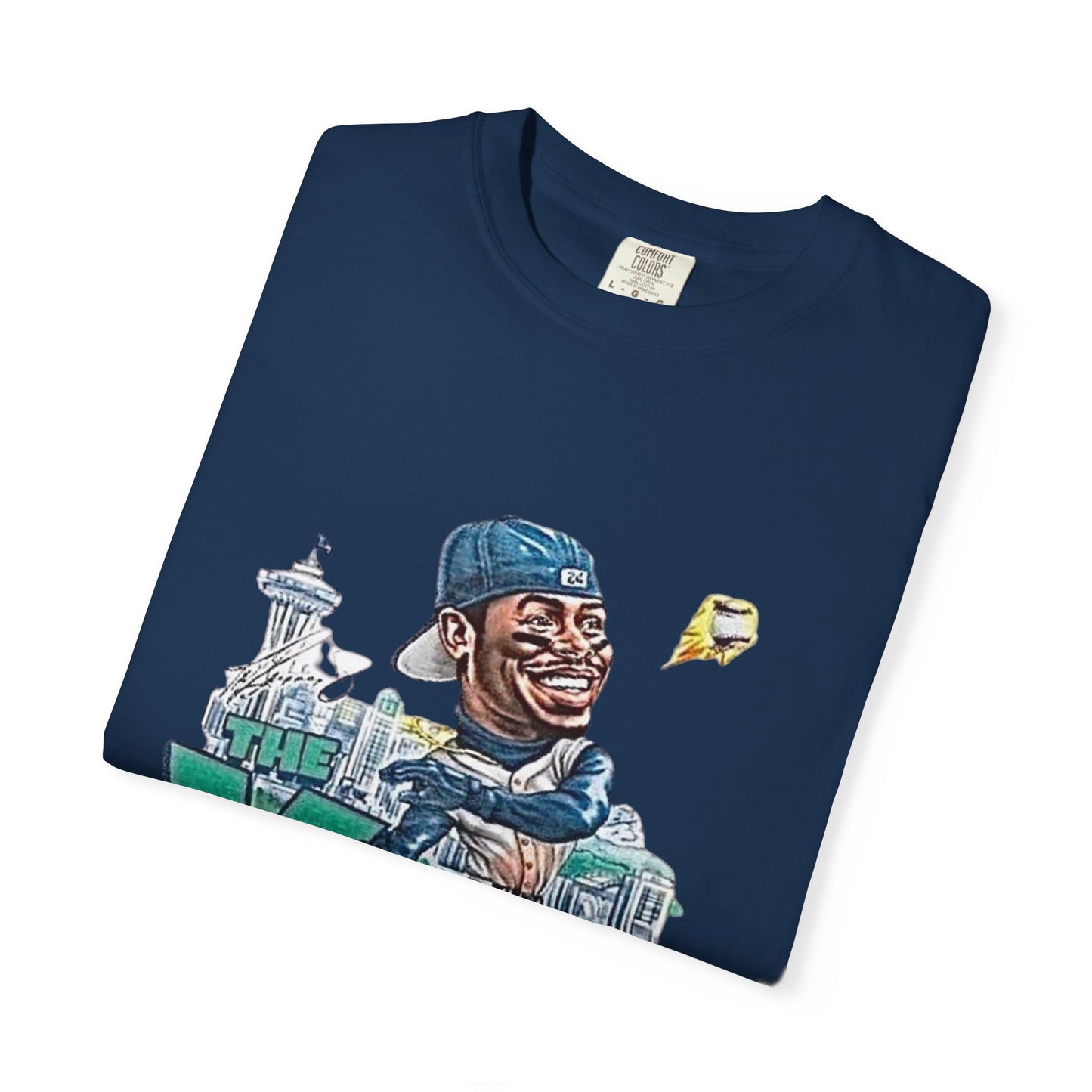 Ken Griffey Jr. Swing Home Run Seattle Mariners, MLB The Kid Tee, Baseball