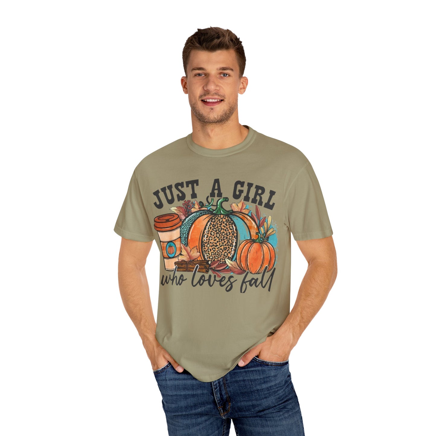 Fall Pumpkin Latte Unisex Tee, Autumn Shirt, Pumpkin Spice Tee, Fall Colors