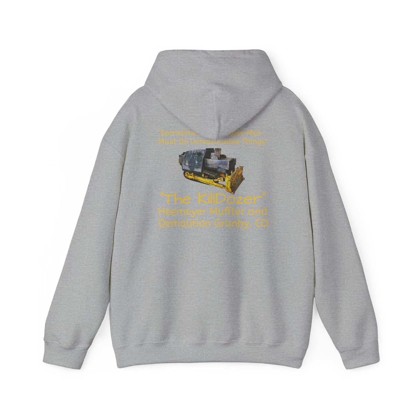 Komatsu Bulldozer Heemeyer Unisex Hoodie, Sweatshirt, Gift for Him, Her,
