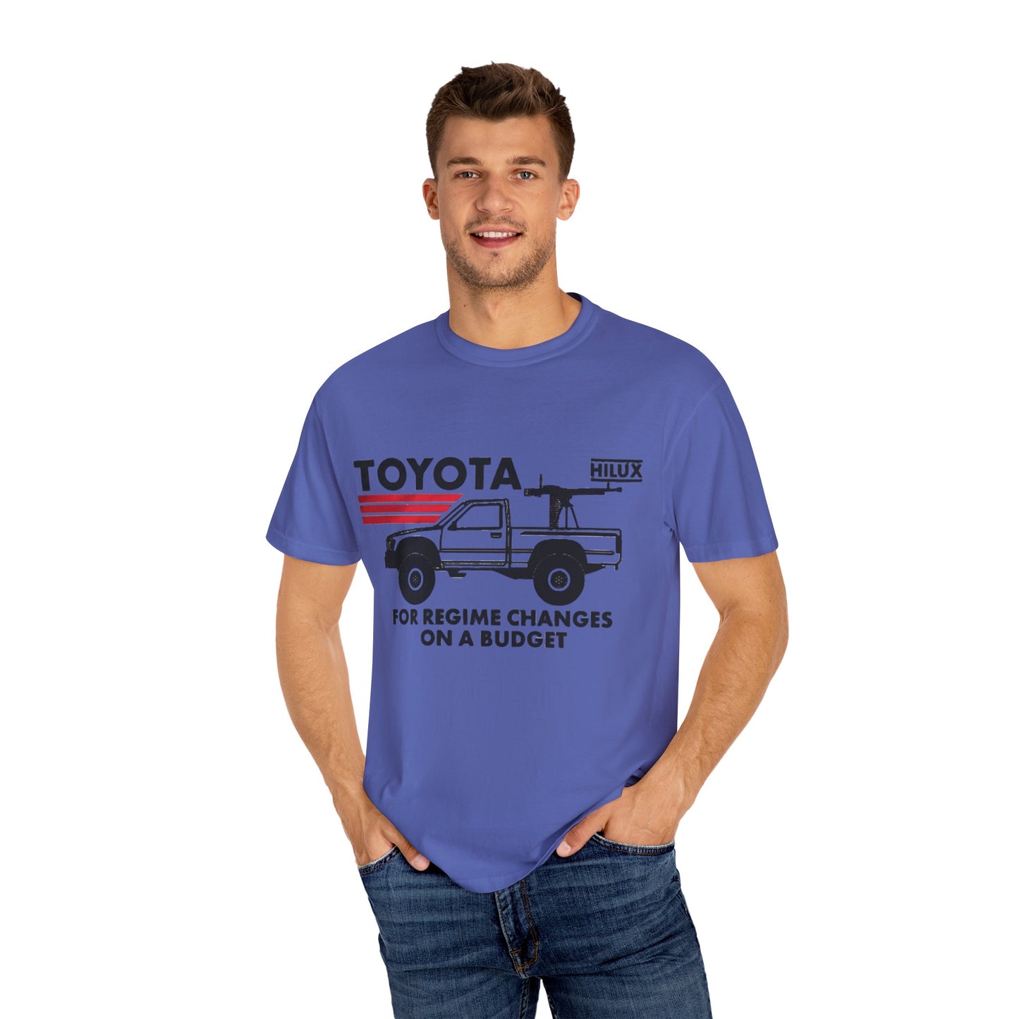 Toyota Truck Tee, Funny Regime Change T-Shirt, Cartels Humor Shirt