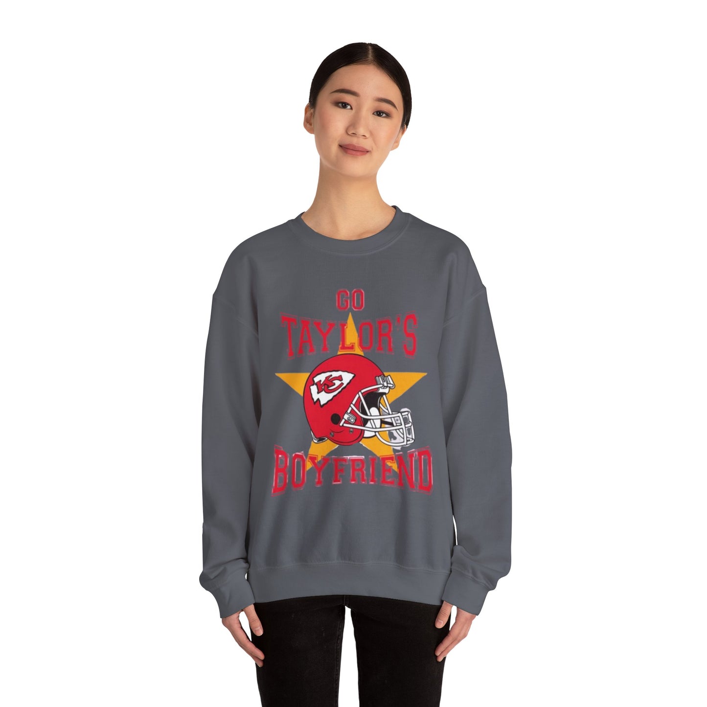 Taylors Boyfriend Sweater, Travis Kelce Kansas City Chiefs Sweatshirt, Unisex