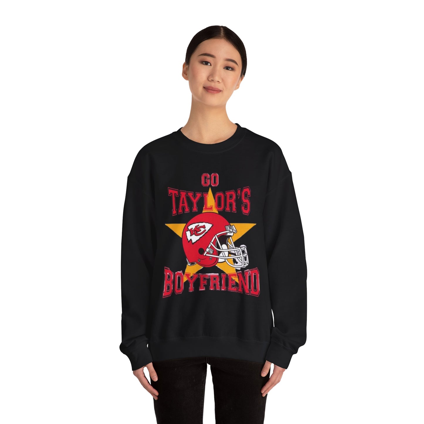 Taylors Boyfriend Sweater, Travis Kelce Kansas City Chiefs Sweatshirt, Unisex