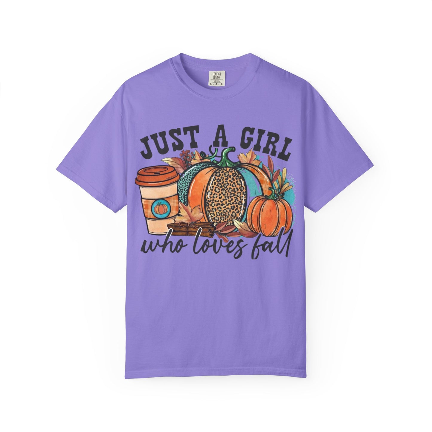 Fall Pumpkin Latte Unisex Tee, Autumn Shirt, Pumpkin Spice Tee, Fall Colors