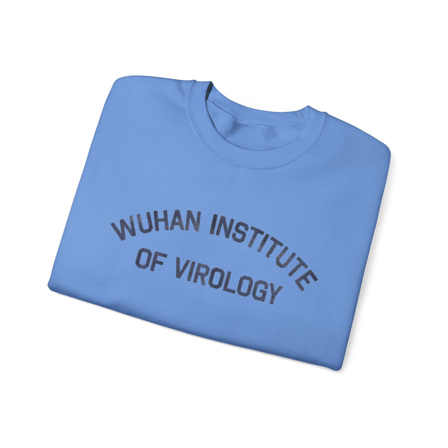 SARS Covid-19 Pandemic Crewneck Sweatshirt, Virology Lab Leaked Virus, World