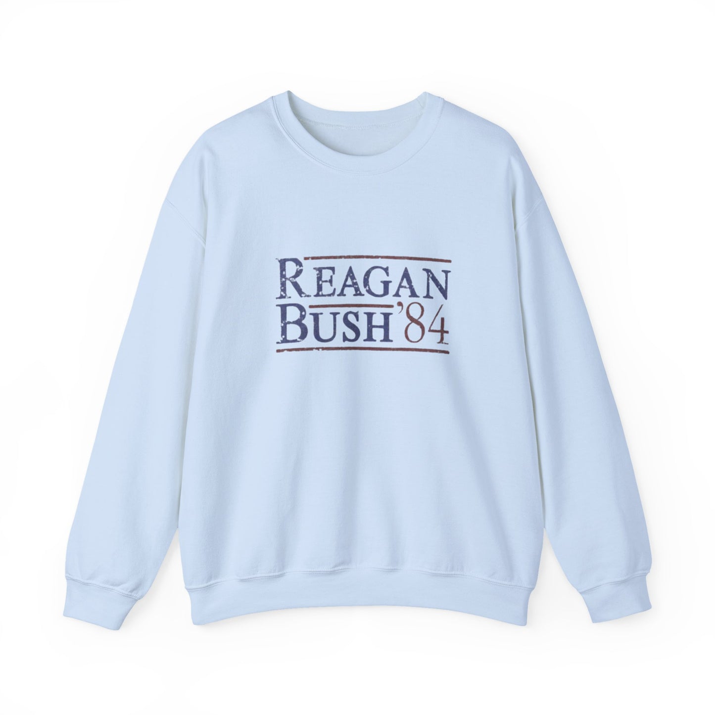 Political Campaign Reagan/Bush 84 Presidential USA Sweatshirt, Unisex Crewneck