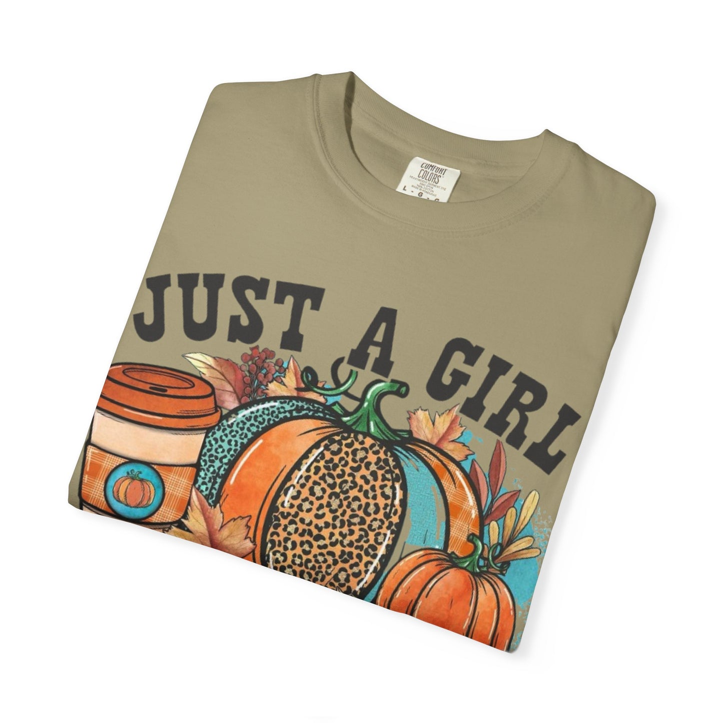 Fall Pumpkin Latte Unisex Tee, Autumn Shirt, Pumpkin Spice Tee, Fall Colors