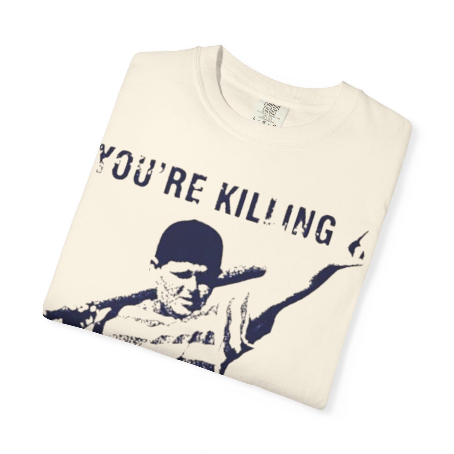Ham Calling the Shot The Sandlot Baseball Movie Unisex Garment-Dyed T-shirt