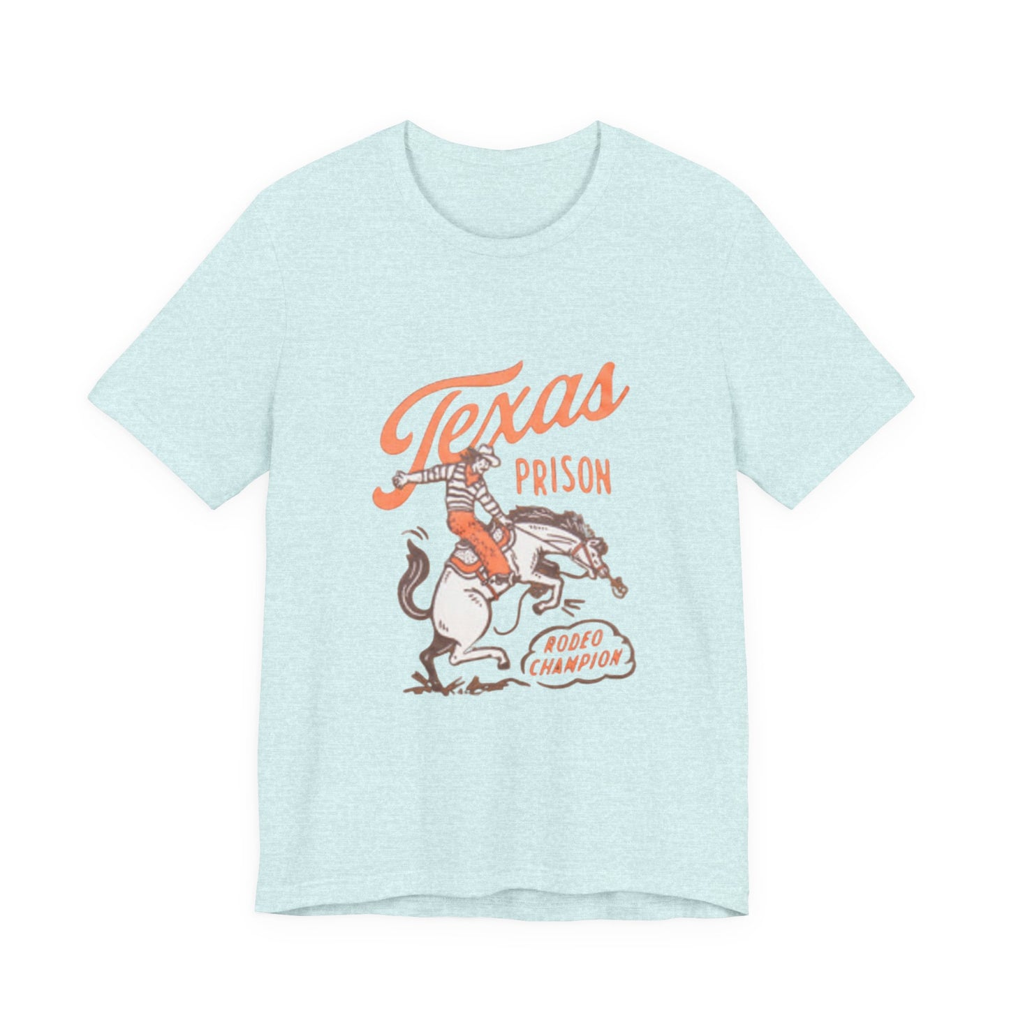 Vintage Texas State Prison Rodeo Champion T-Shirt, Tee, Shirt, Unisex Clothing,