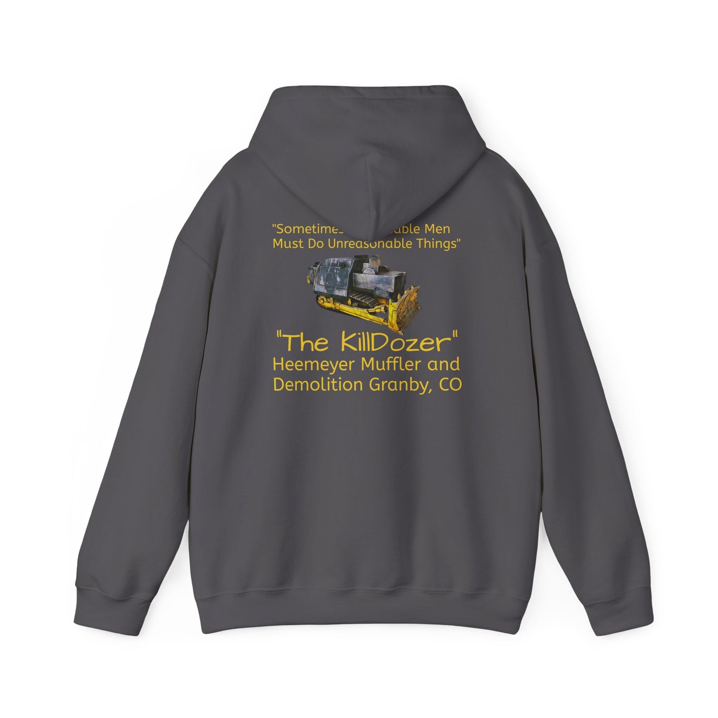 Komatsu Bulldozer Heemeyer Unisex Hoodie, Sweatshirt, Gift for Him, Her,