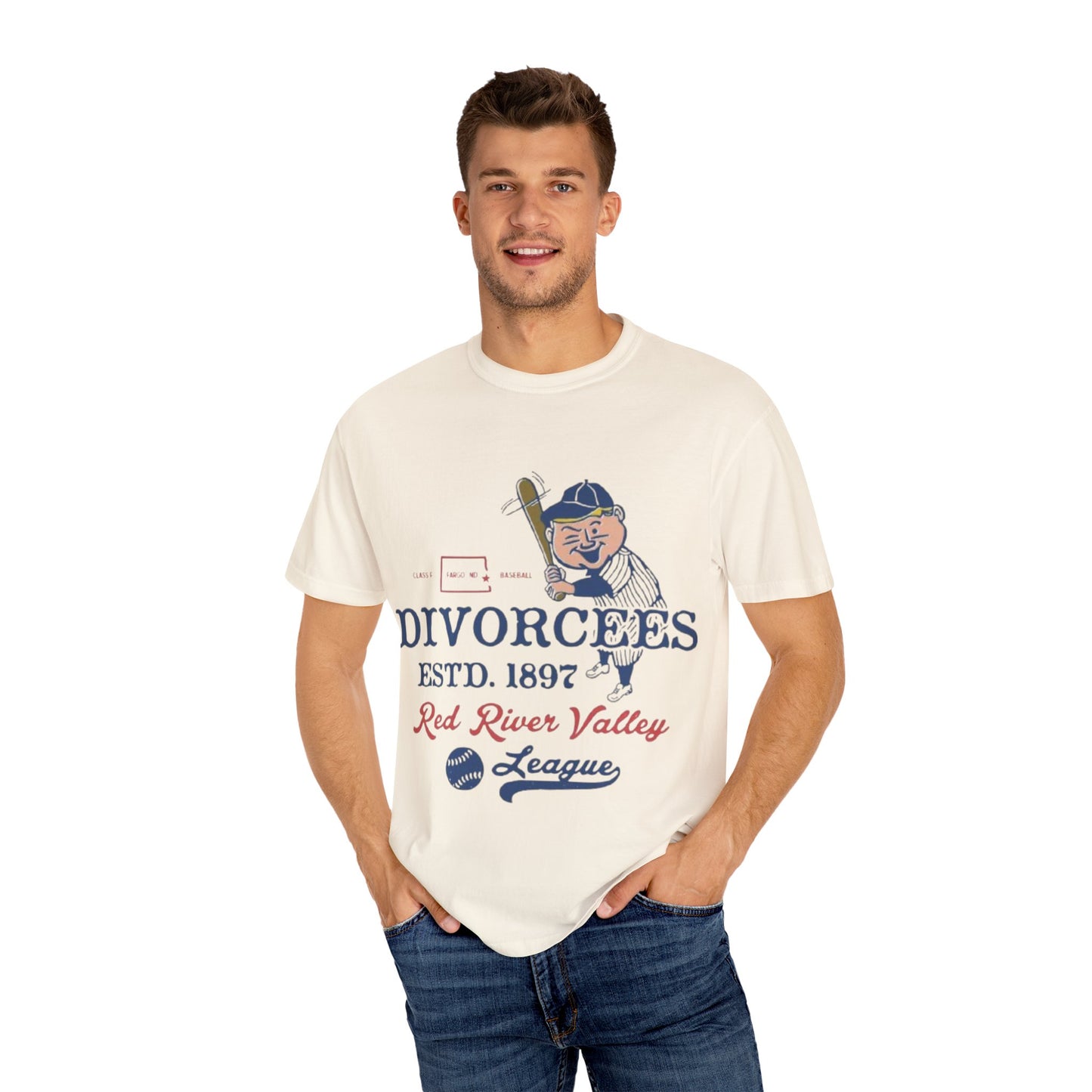 Vintage 1897 Fargo Divorcees Baseball T-shirt, Retro Sports Fan Tee, Unisex